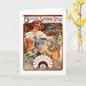 Biscuit, Mucha Karte (Gelbe Blume)