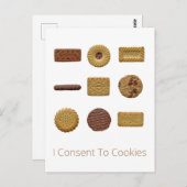 Biscuit Postkarte (Vorne/Hinten)