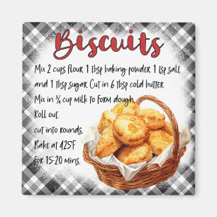 Biscuit-Rezept Magnet