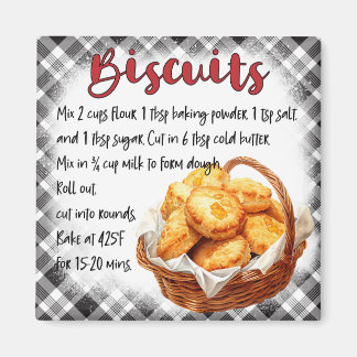 Biscuit-Rezept Magnet