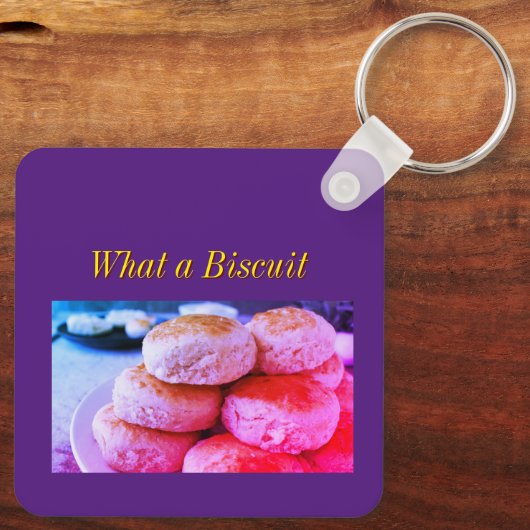 Biscuit Schlüsselanhänger (Rückseite)