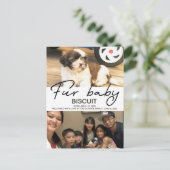 Biscuit - willkommen postkarte (Stehend Vorderseite)