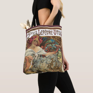 Biscuits Jugendstil von Alphonse Mucha Tasche