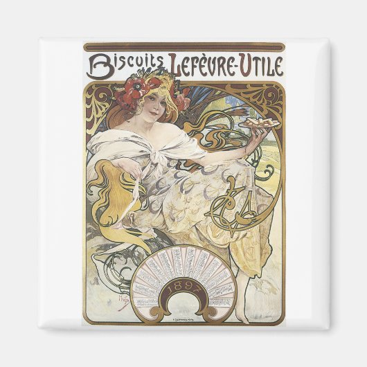 Biscuits Lefeure-1897 Magnet (Vorne)