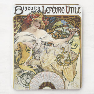 Biscuits Lefeure-1897 Mousepad