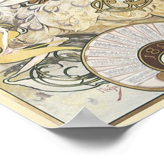 Biscuits Lefevere-Utile Vintage Ad Poster (Ecke)