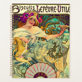 Biscuits Lefevre-Utile by Alphonse Mucha (1896) Planer