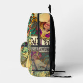 Biscuits Lefevre-Utile von Alphonse Mucha (1896) Bedruckter Rucksack (Rechts)