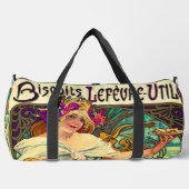 Biscuits Lefevre-Utile von Alphonse Mucha (1896) Duffle Bag (Vorderseite)