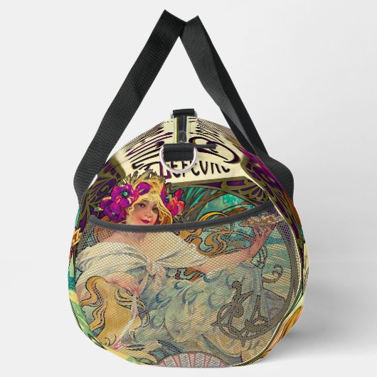 Biscuits Lefevre-Utile von Alphonse Mucha (1896) Duffle Bag (Rechts)