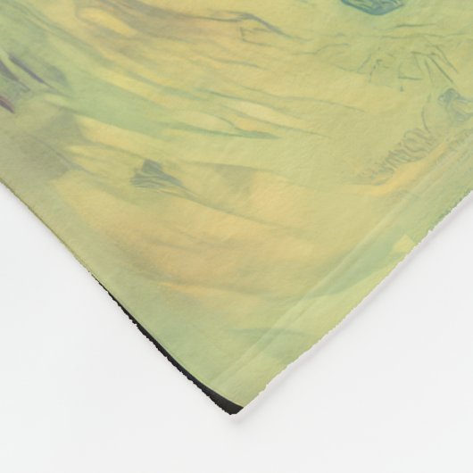 Biscuits Lefevre-Utile von Alphonse Mucha (1896) Fleecedecke (Ecke)