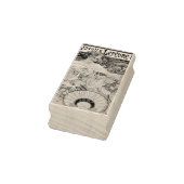 Biscuits Lefevre-Utile von Alphonse Mucha (1896) Gummistempel (Stempel)