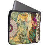 Biscuits Lefevre-Utile von Alphonse Mucha (1896) Laptopschutzhülle (Vorne Rechts)