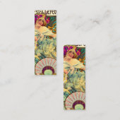 Biscuits Lefevre-Utile von Alphonse Mucha (1896) Mini Visitenkarte (Vorne/Hinten)