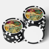 Biscuits Lefevre-Utile von Alphonse Mucha (1896) Pokerchips (Stapel)