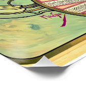 Biscuits Lefevre-Utile von Alphonse Mucha (1896) Poster (Ecke)