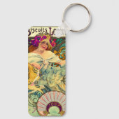 Biscuits Lefevre-Utile von Alphonse Mucha (1896) Schlüsselanhänger (Rückseite)