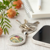 Biscuits Lefevre-Utile von Alphonse Mucha (1896) Schlüsselanhänger (Seite)