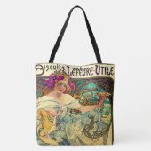 Biscuits Lefevre-Utile von Alphonse Mucha (1896) Tasche (Rückseite)