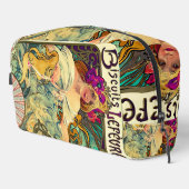 Biscuits Lefevre-Utile von Alphonse Mucha (1896) Waschbeutel (Rechte Ecke)