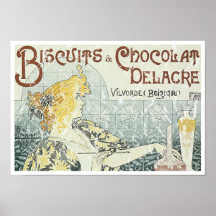Biscuits & Schokolade Delacre - Not Poster