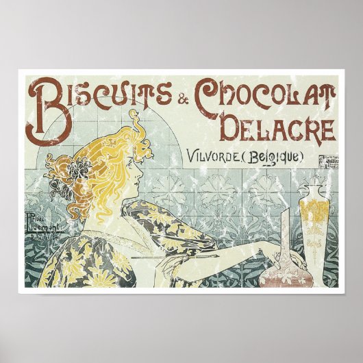 Biscuits & Schokolade Delacre - Not Poster (Vorne)