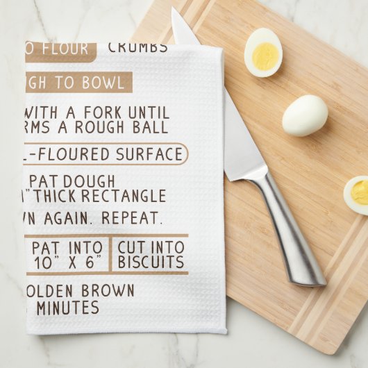 Biscuits Scone Rezept Tee Küchentuch (Viertel Falte)