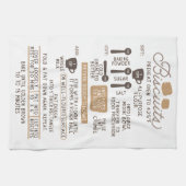 Biscuits Scone Rezept Tee Küchentuch (Horizontal)