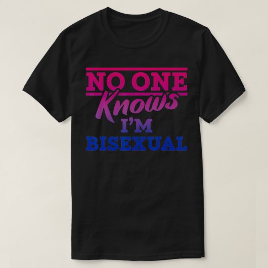 Biseual Flag Biseuality Pride Bi Gift LGBTQ Funny T-Shirt (Design vorne)