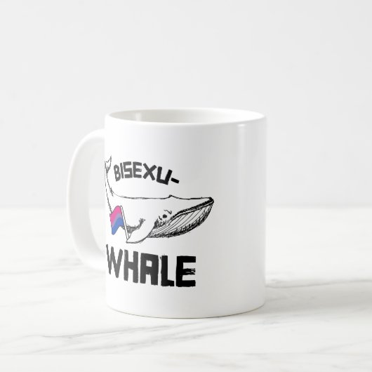 Bisexu-Wal Bisexuwal Kaffeetasse (Vorderseite Links)