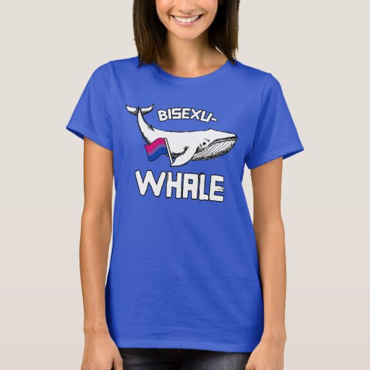 Bisexu-Wal Bisexuwal T-Shirt (Vorderseite)