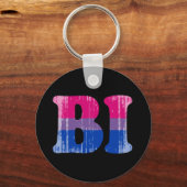 BISEXUAL 1 verzweigt.pnng Schlüsselanhänger (Vorderseite)