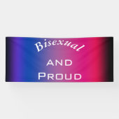 Bisexual and Proud Banner (Horizontal)