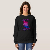 Bisexual Aquarius Zodiac Sign Birthday Horoscope L Sweatshirt (Vorne ganz)