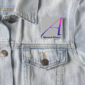 Bisexual-Atheisten-Button Button (Beispiel)