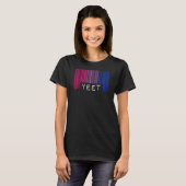 Bisexual Barcode Pride Yeet Meme Quee Ästhetik L T-Shirt (Vorne ganz)