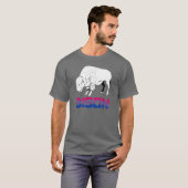 Bisexual Bison T-Shirt (Vorne ganz)