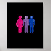 Bisexual Boy distressed.png Poster (Vorne)