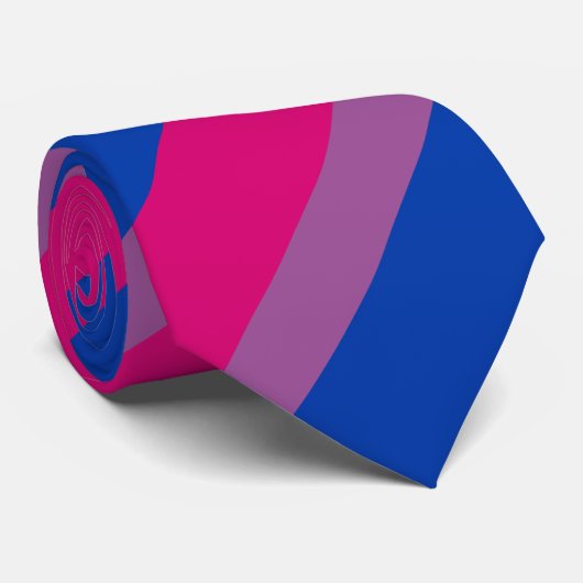 Bisexual Colors Krawatte (Gerollt)