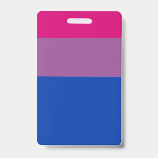 Bisexual Flag Ausweis (Vorderseite)