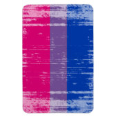 BISEXUAL FLAG DISTRESSED -.png Magnet (Vertikal)