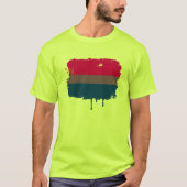 BISEXUAL FLAG DRIPPING T-Shirt (Vorderseite)