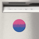 Bisexual Flag Magnet (In Situ (Geschirrspüler))