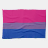 BISEXUAL FLAG ORIGINAL -.pnng Handtuch (Horizontal)