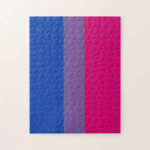 BISEXUAL FLAG ORIGINAL -.pnng Puzzle