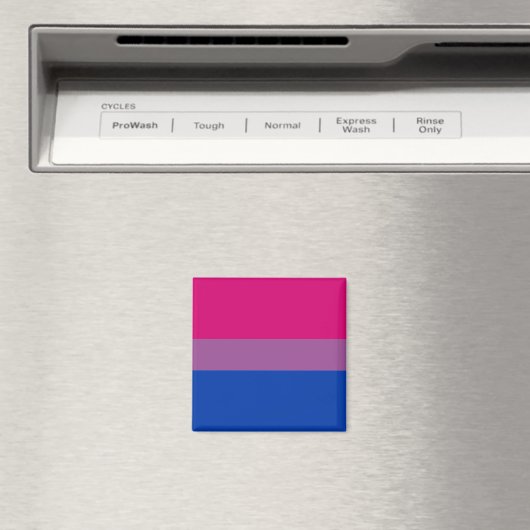 Bisexual Flag & Pride Community/Gender-Flag Magne Magnet (In Situ (Geschirrspüler))