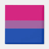 Bisexual Flag & Pride Community/Gender-Flag Magne Magnet (Vorne)