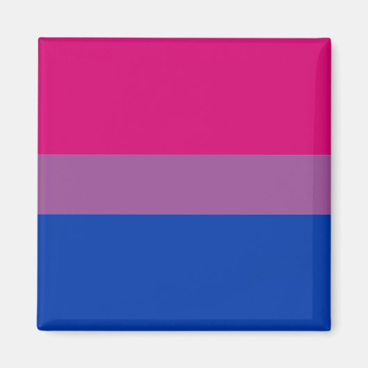 Bisexual Flag & Pride Community/Gender-Flag Magne Magnet (Vorne)