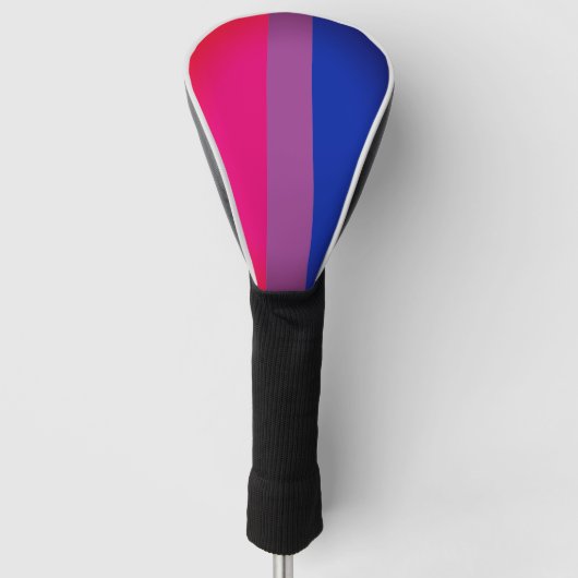 Bisexual Flag & Pride Liebe Golf Community /LGBT Golf Headcover (Vorderseite)