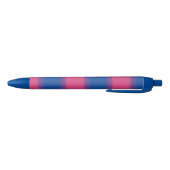 Bisexual Flag Wide Strip Pen Kugelschreiber (Unterseite)